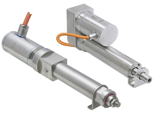 Linear actuators meet tough hygienic requirements